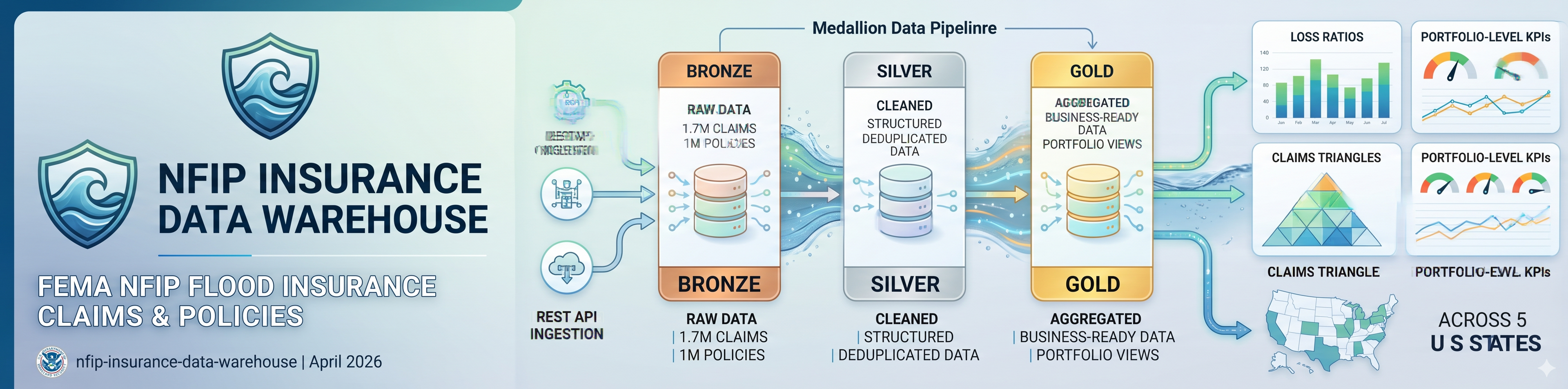 NFIP Insurance Data Warehouse